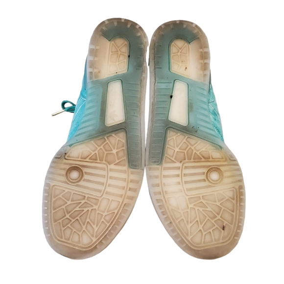 *Rare* Mens Adidas rivalry low size 12 color Hi res  green/jade - Picture 2 of 5